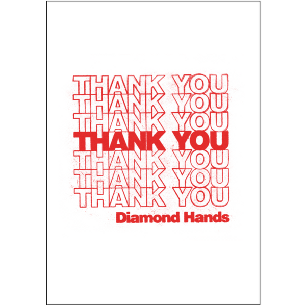 DIAMOND HANDS - "Thank You" (CASS)