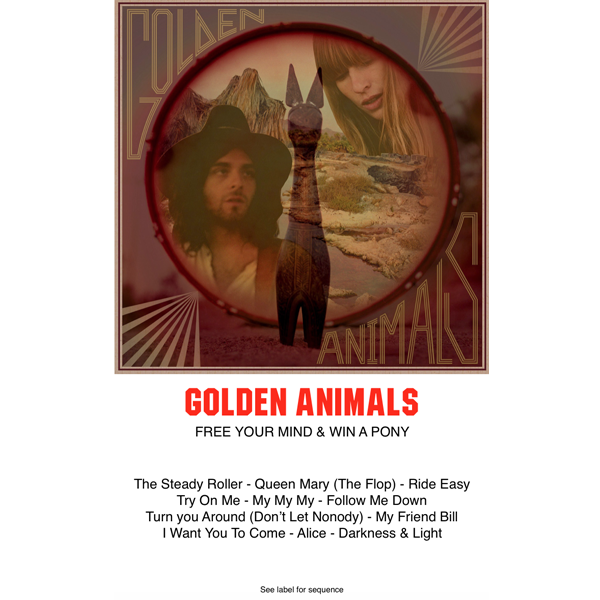 Golden Animals "Free Your Mind & Win A Pony" (CASS)