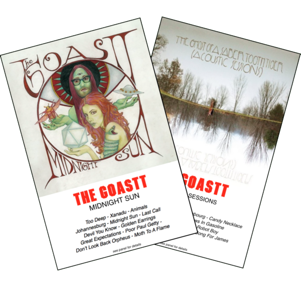 THE GOASTT - "Midnight Sun" & "Acoustic Sessions" (BOTH TAPES)